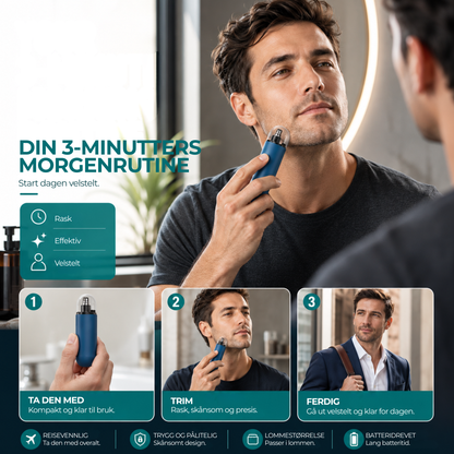 NeseTrimmer™ | Trim dem på sekunder – uten pinsett, lugging eller styr