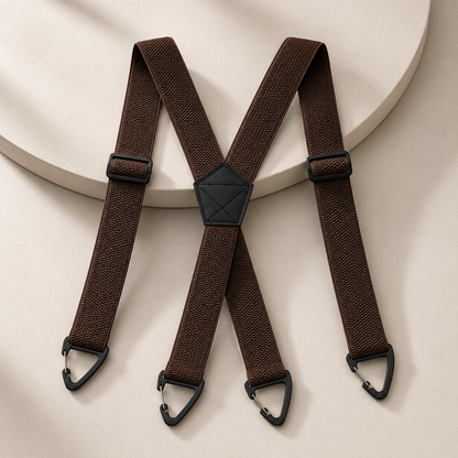 GripSuspenders™ | Brede, justerbare og slitesterke seler med kraftige krokfester – til arbeid og fritid