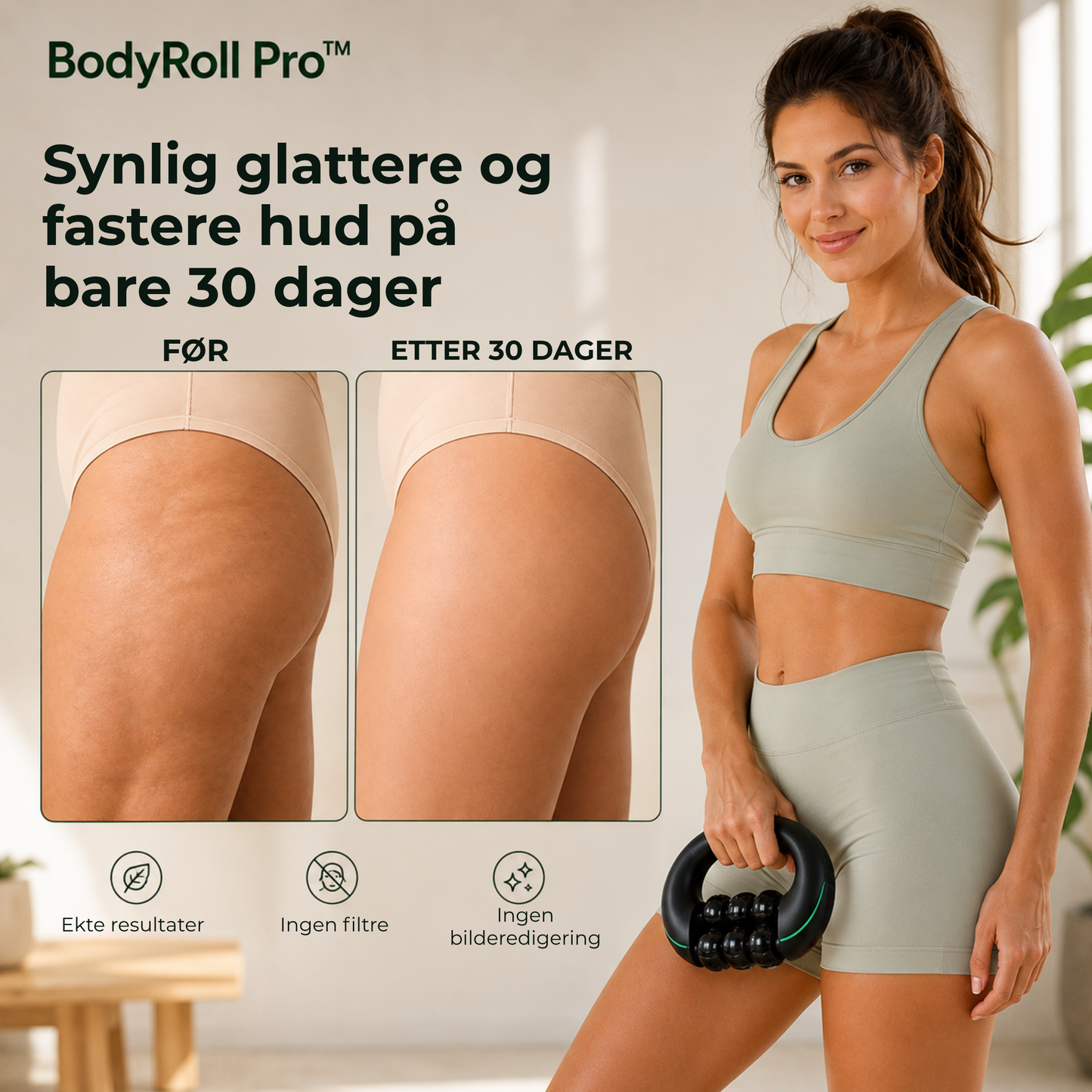 BodyRoll Pro™ | Muskelmassasjerulle