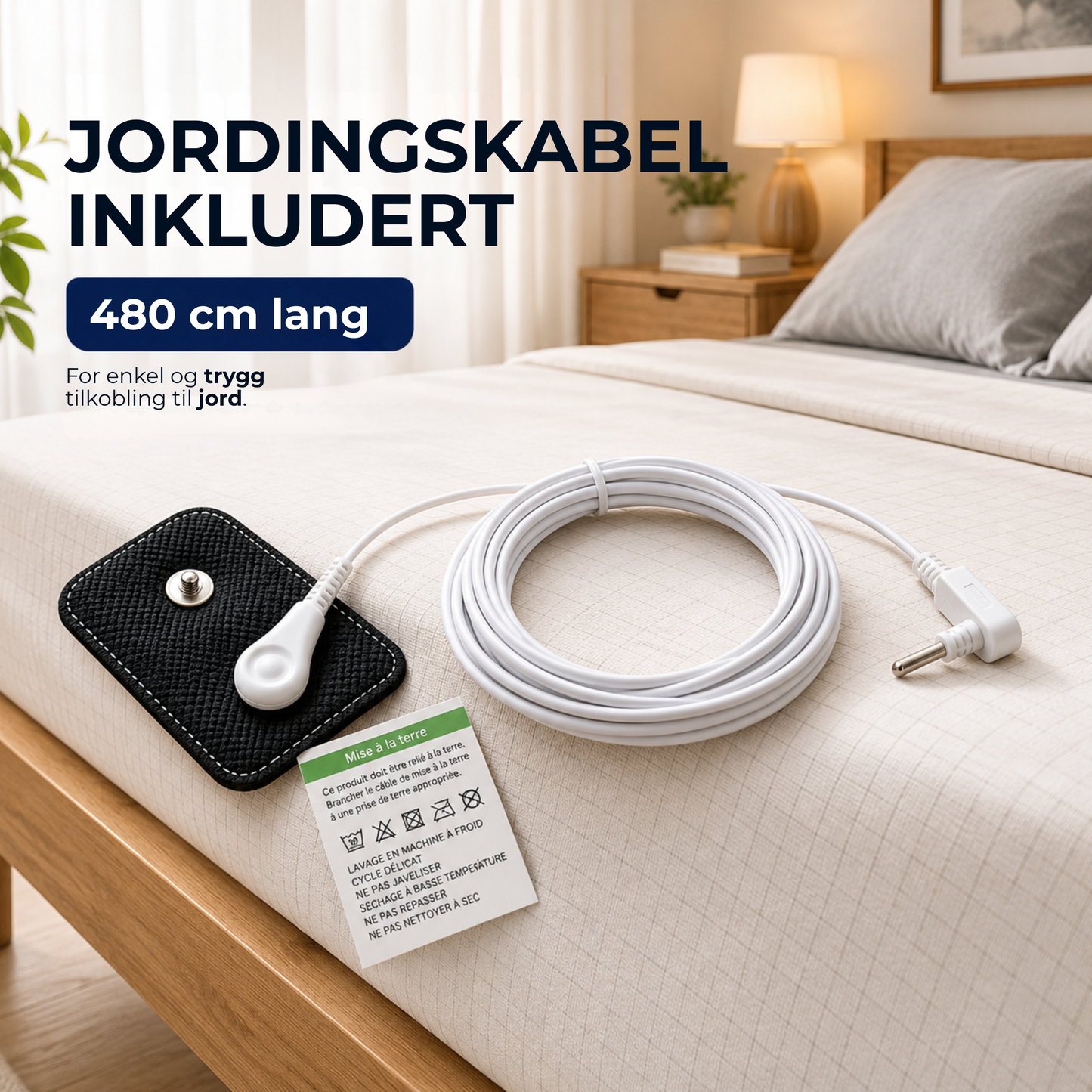 JordingsLaken™ | En enkel måte å prøve jording mens du sover