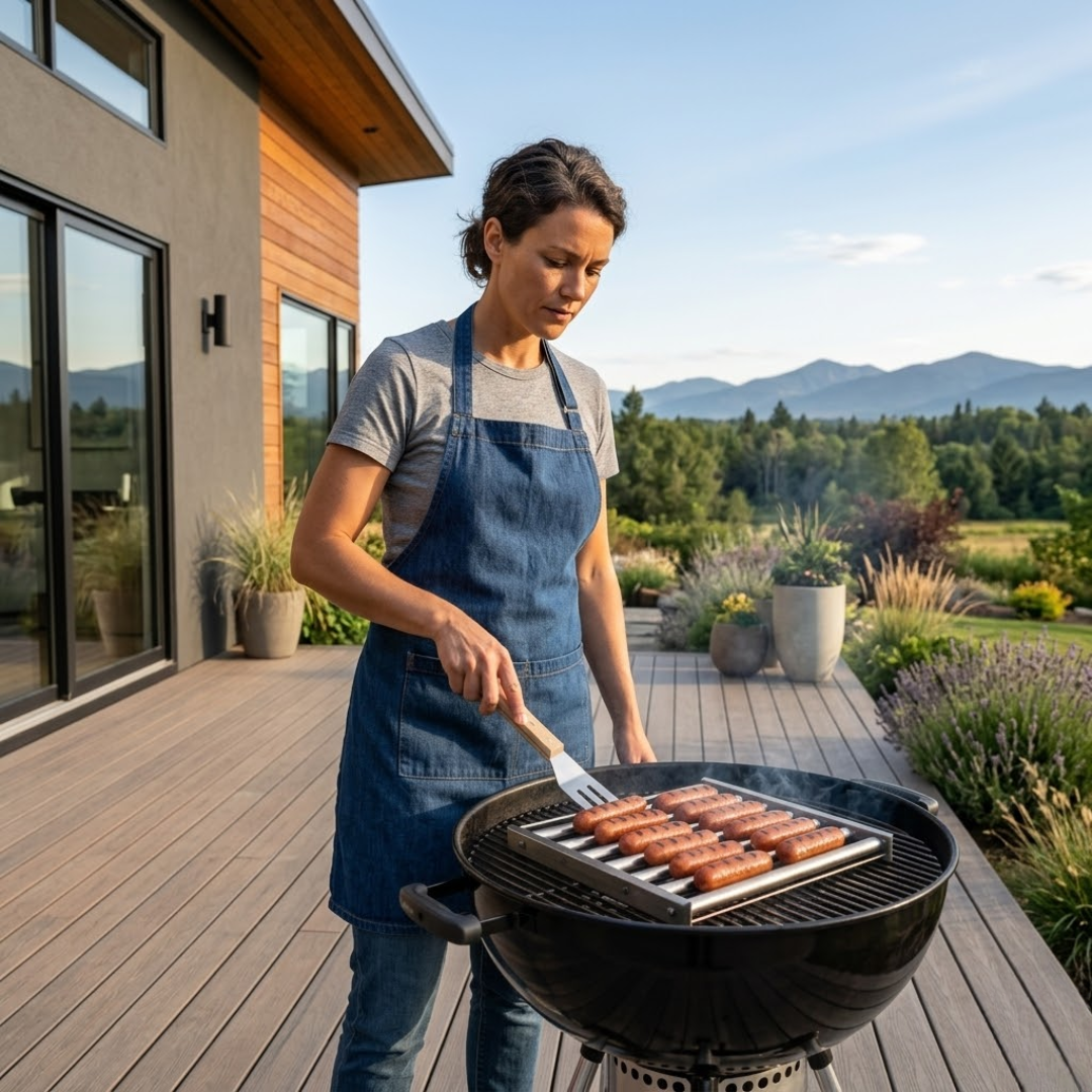 GrillGrep™ | Grill perfekt stekte pølser jevnt og enkelt — hver gang!