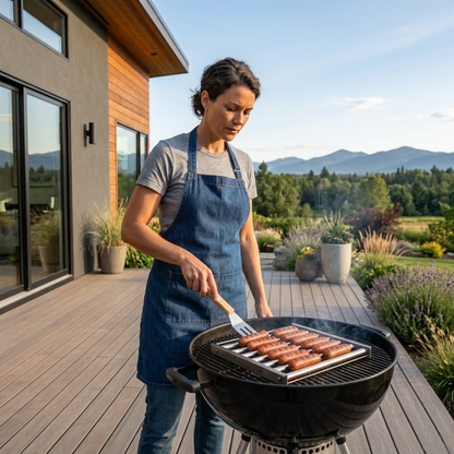 GrillGrep™ | Grill perfekt stekte pølser jevnt og enkelt — hver gang!
