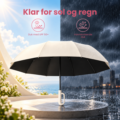 KlipsParaply™ | Klar for regnet med ett trykk