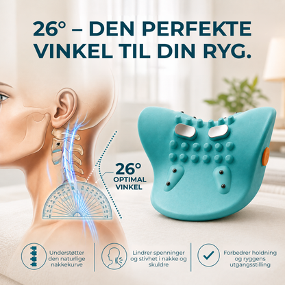 NakkeLindring™ | Lindre spenninger og gi nakken en velfortjent pause