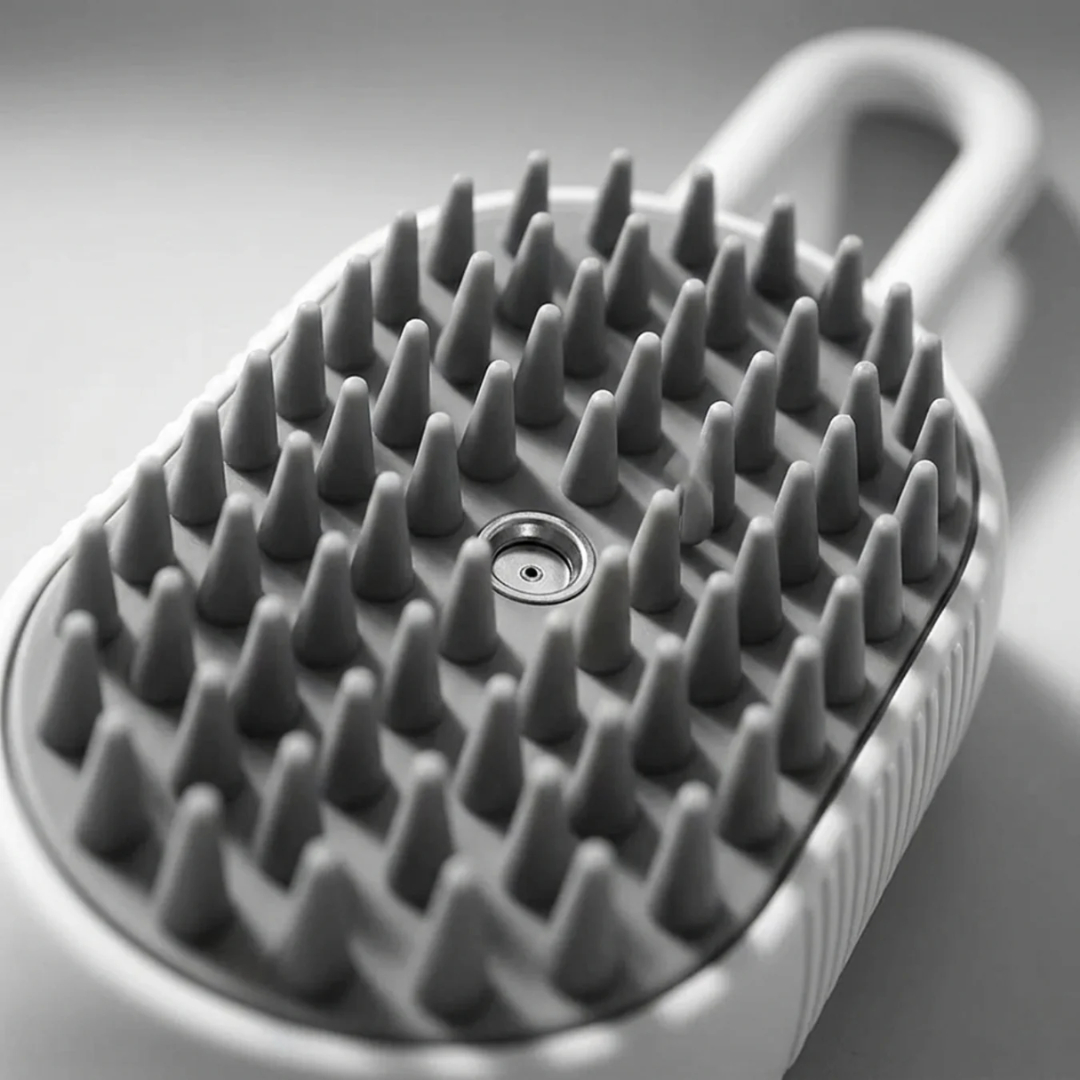 SteamPaws Brush | Den skånsomme børsten som fjerner alt løst katt- og hårkaos hjemme!