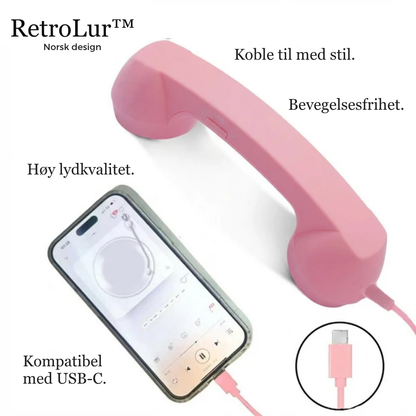 RetroLur™ | 	Klassisk stil for mer komfortable samtaler