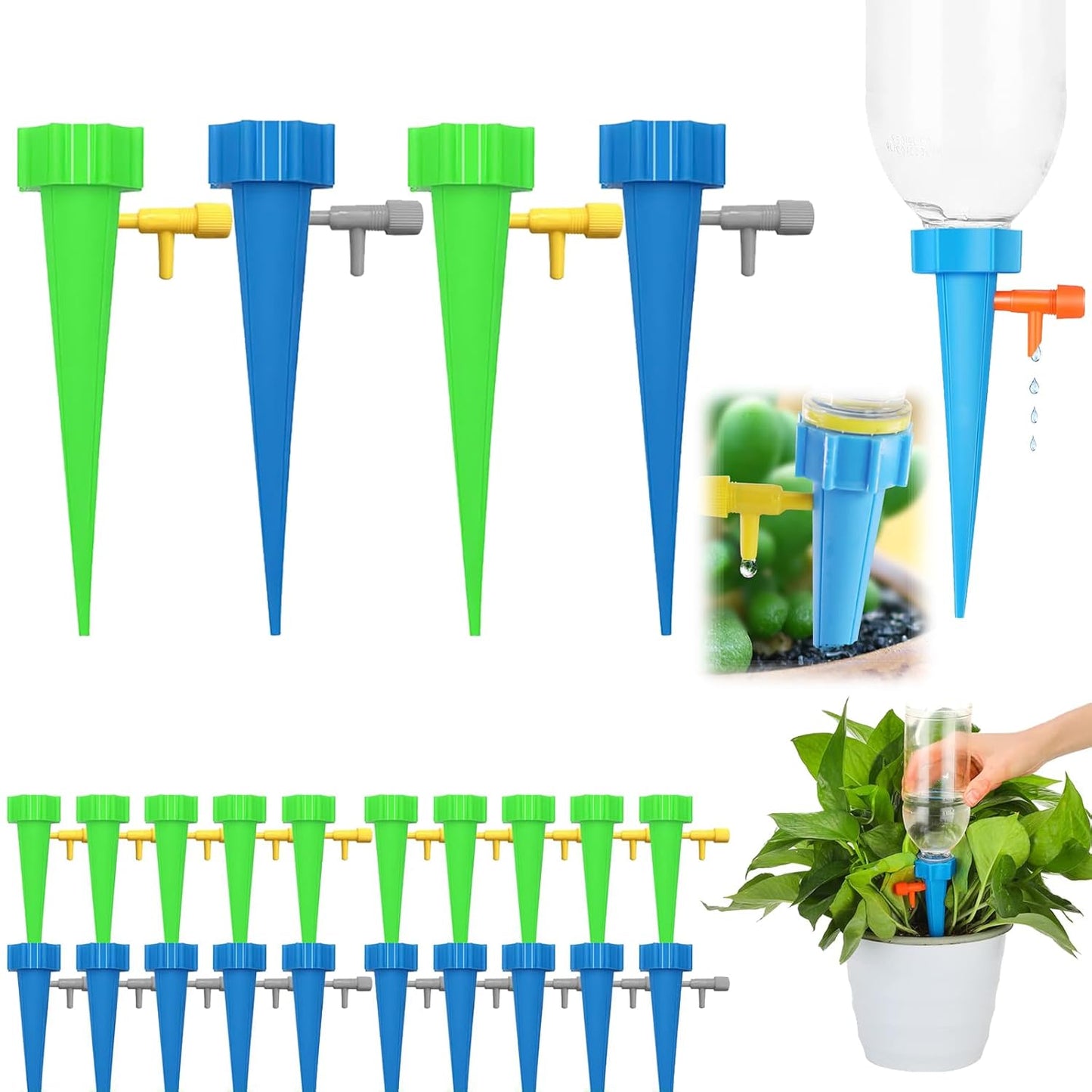 VannVakt™ | Justerbare vanningsplugger for flasker