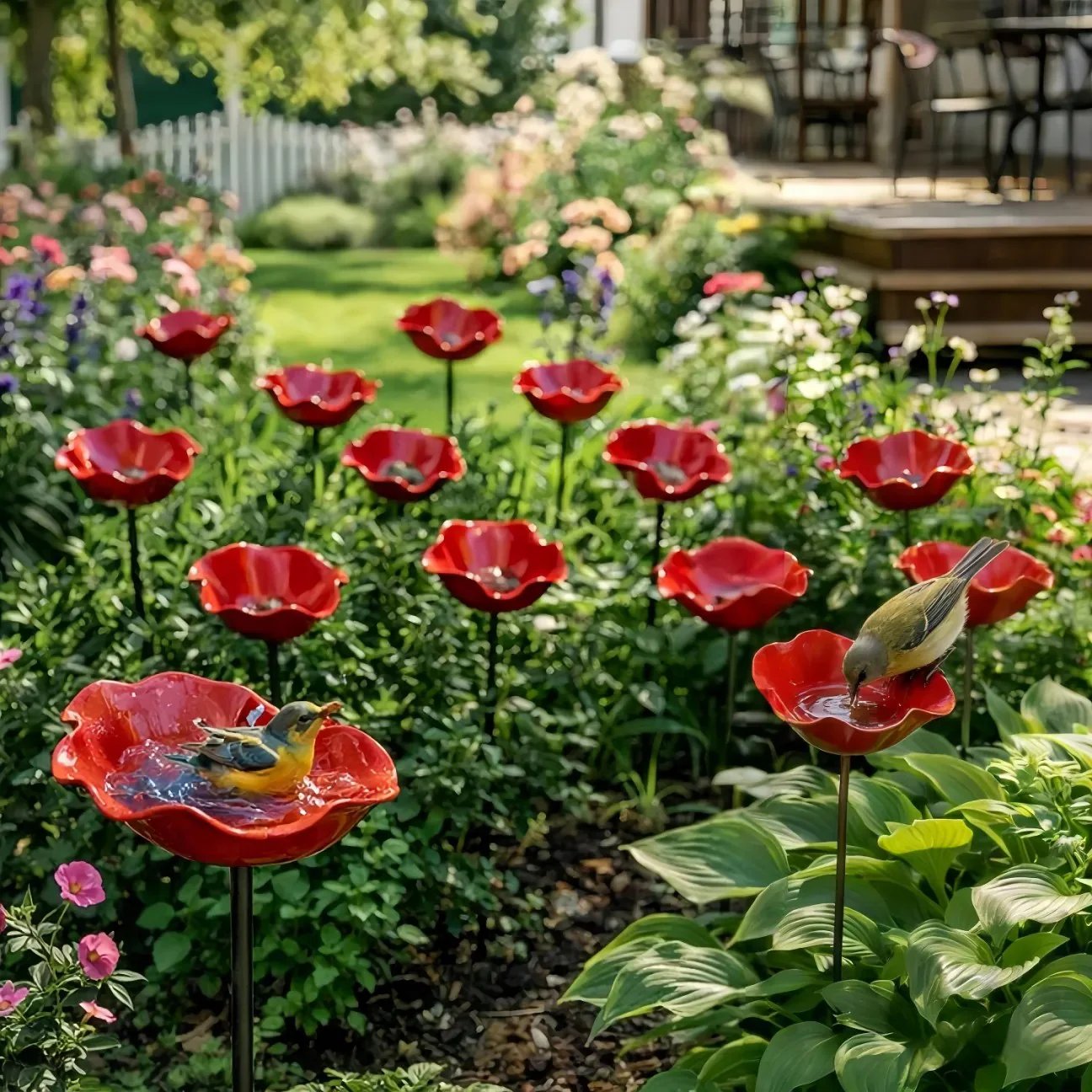 BloomHaven™ | Vannstasjon for fugler og pollinatorer