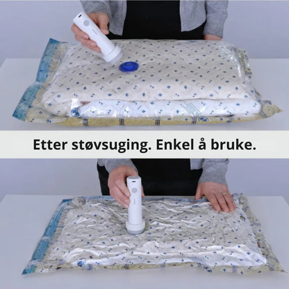 VacuPack™ | Pakk smartere og få plass til mye mer