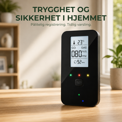 GassVarsler™ | Oppdag farlige gasser før de blir et problem