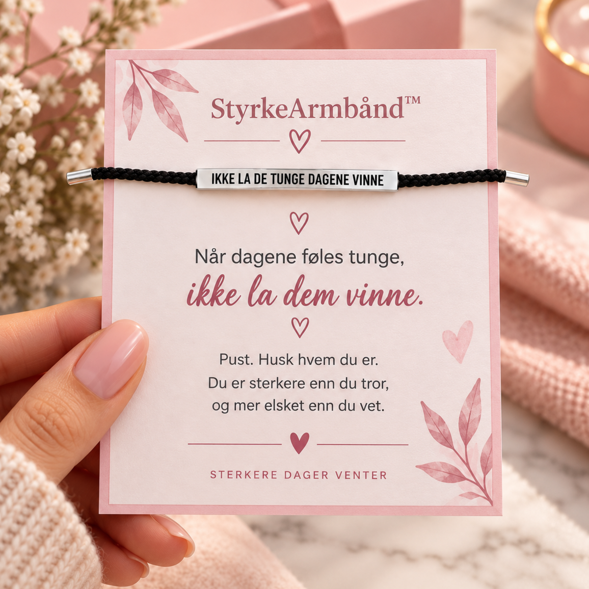 StyrkeArmbånd™ | En liten påminnelse om din indre styrke