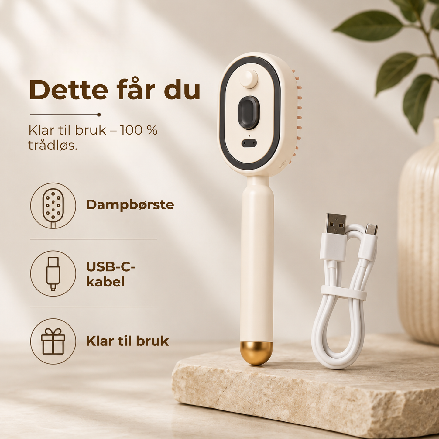 MistBørste™ | Mindre krus – hårstrå for hårstrå