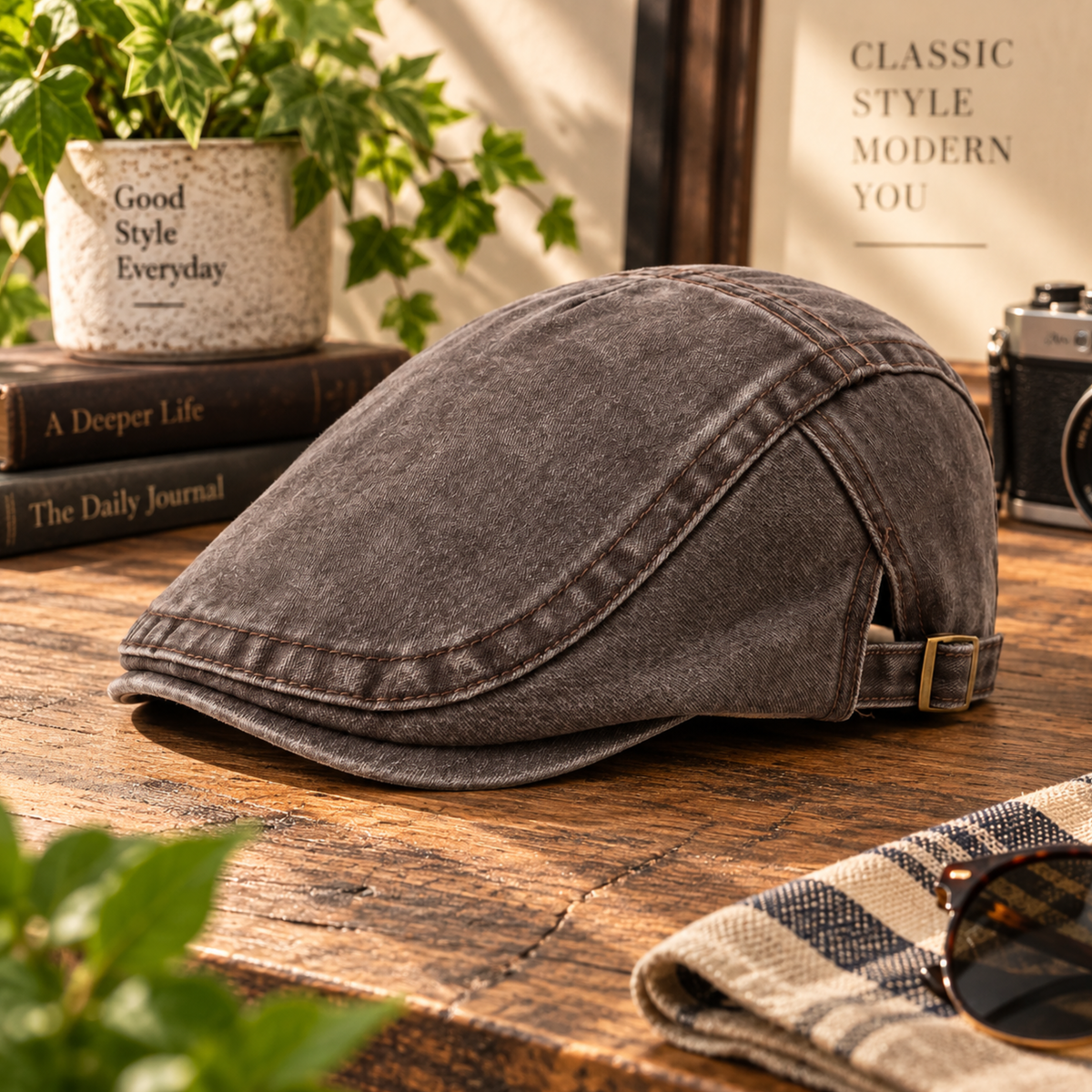 Heritage Flat Cap™ | Klassisk stil som aldri går av moten