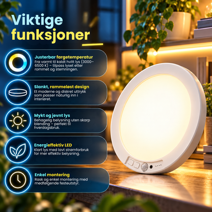 MotionGlow™ | Automatisk lys akkurat når du trenger det