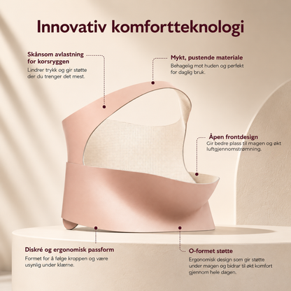 BellyEase™ | Ergonest O-Band graviditetsbelte for magestøtte