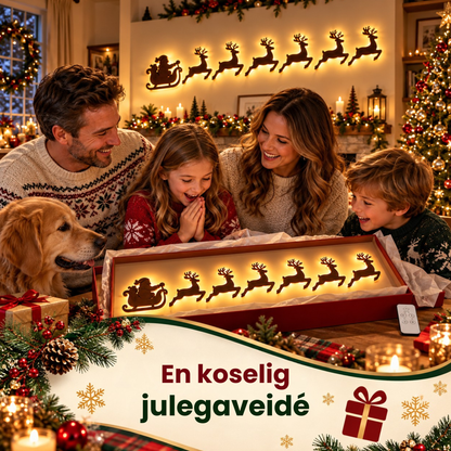 JuleFlokken | Lysende julepynt som gir veggene julestemning