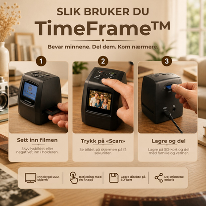 TimeFrame™ | Gi gamle minner nytt liv