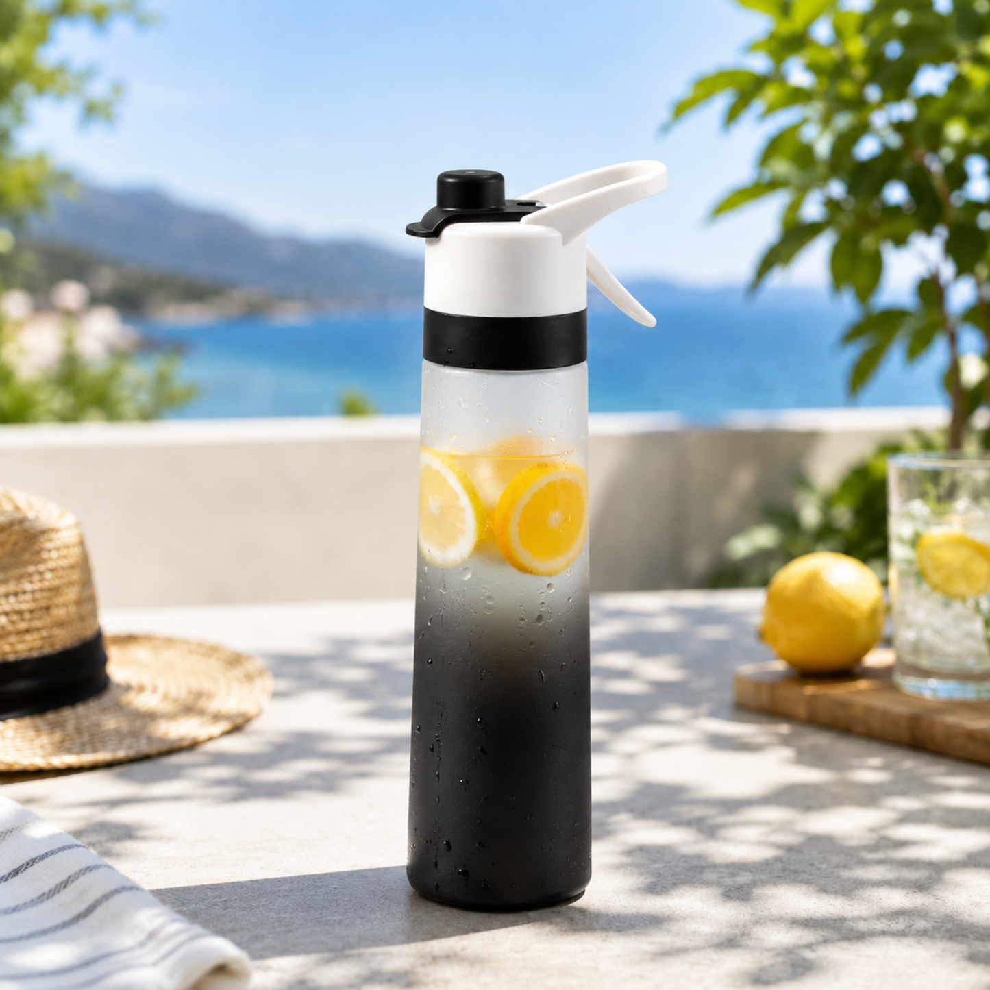 CoolSip™  | Drikkeflaske med innebygd sprayfunksjon