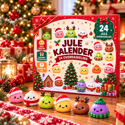 JuleDumplings™ | 24 dager. 24 myke overraskelser. Én ekstra koselig nedtelling til jul