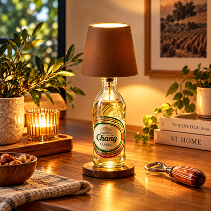 BottleBeam™ | Gjør favorittflasken din om til en stemningsfull lampe