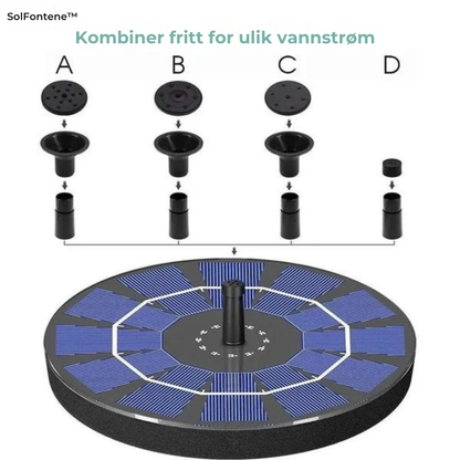 SolFontene™ | Få liv i hagen på sekunder – uten kabler