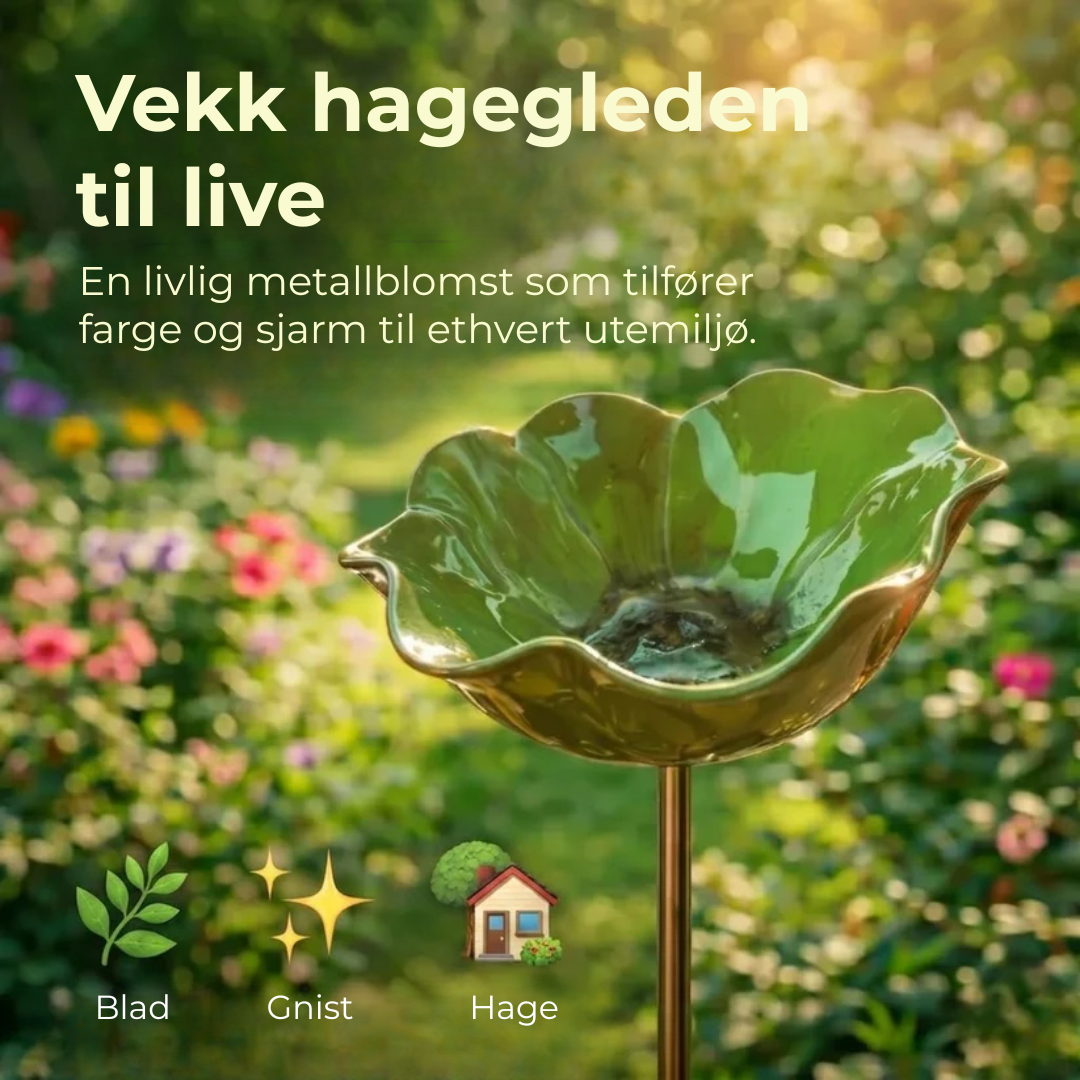 BloomHaven™ | Vannstasjon for fugler og pollinatorer