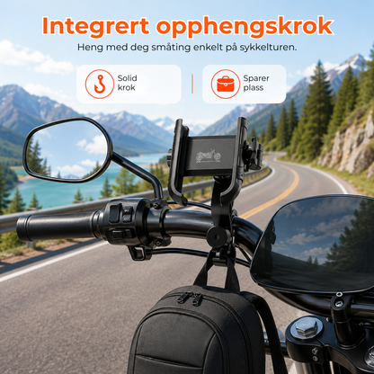 RideGrip™ | Mobilen sitter trygt – hele sykkelturen