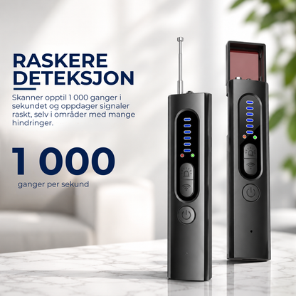 PrivacyScan™ | Detektor for skjulte kameraer