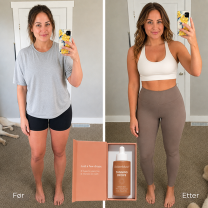 GoldenMuse™ | Få en naturlig solbrun glød på bare 3 dager!