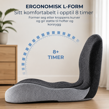 KomfortPute™ | Si farvel til ømme hofter og ubehag – sitt komfortabelt hele dagen