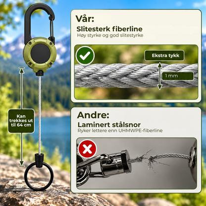 ClipReach™ | Nøklene alltid lett tilgjengelig