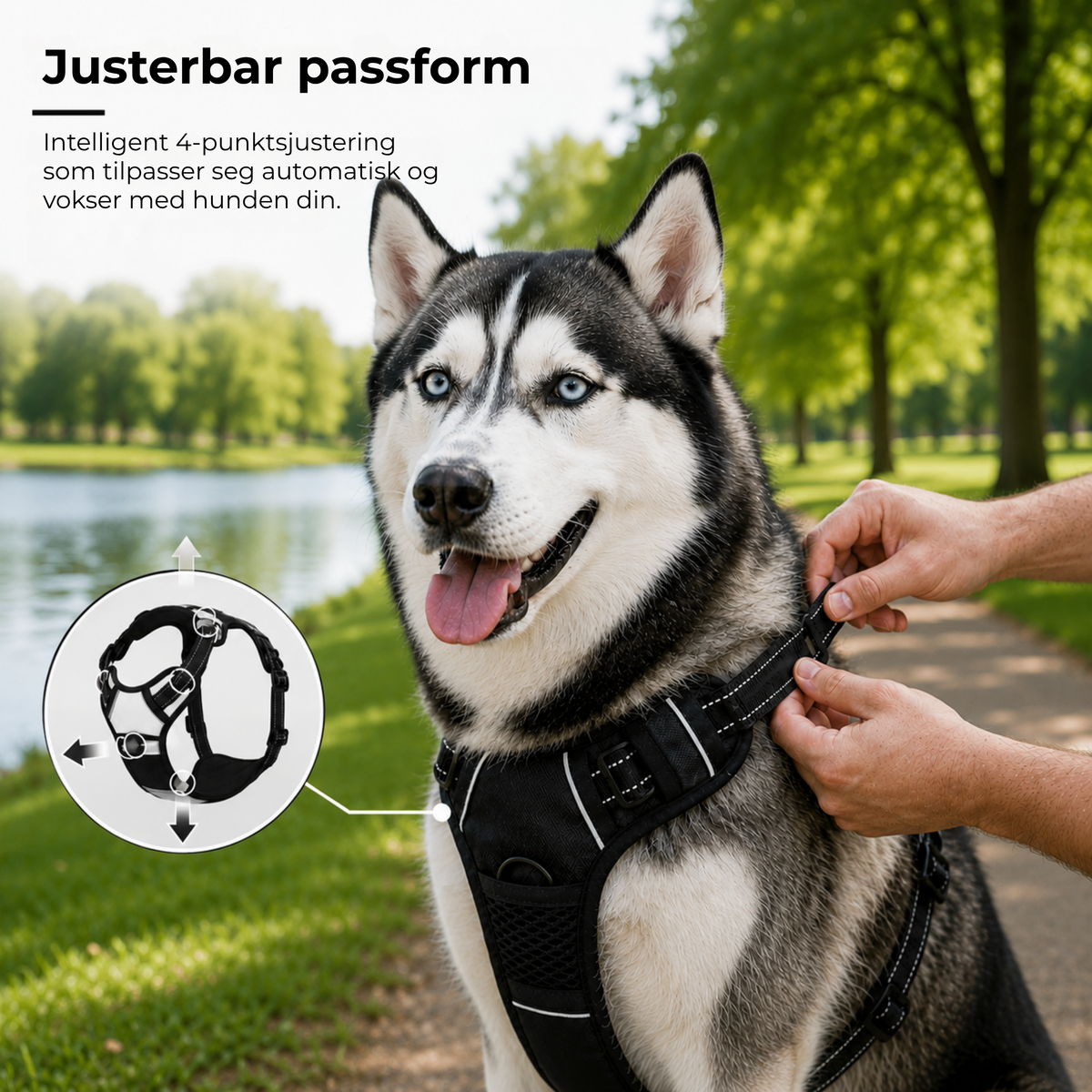 KomfortSele™ | Bedre kontroll. Roligere hundeturer