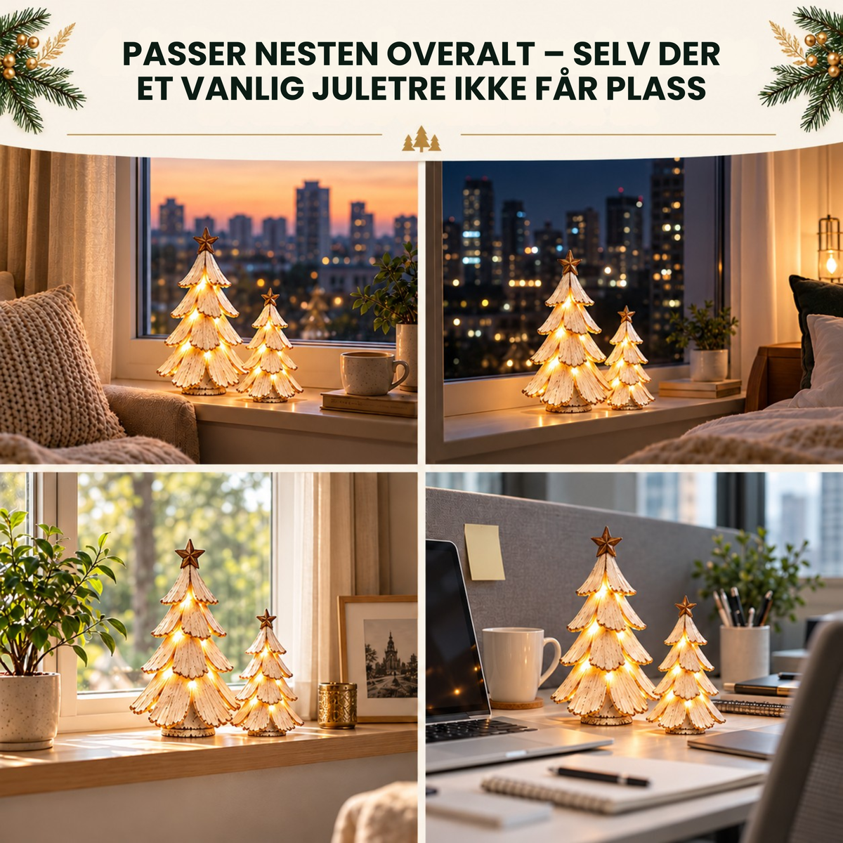 JuleGnist | Koselig julestemning uten et stort juletre