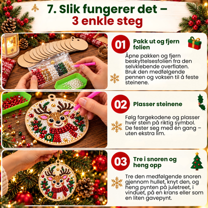 Julepynt med Diamanter™ | Lag julepynten selv – og gjør juletreet ekstra personlig