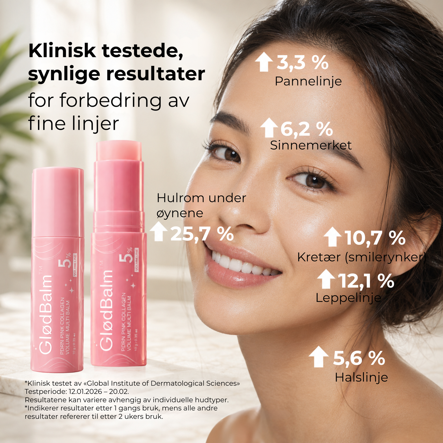 GlødBalm™ | Umiddelbar fuktighet og naturlig glød