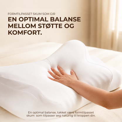 Somnora™ | Ergonomisk Pute for Bedre Nakkestøtte