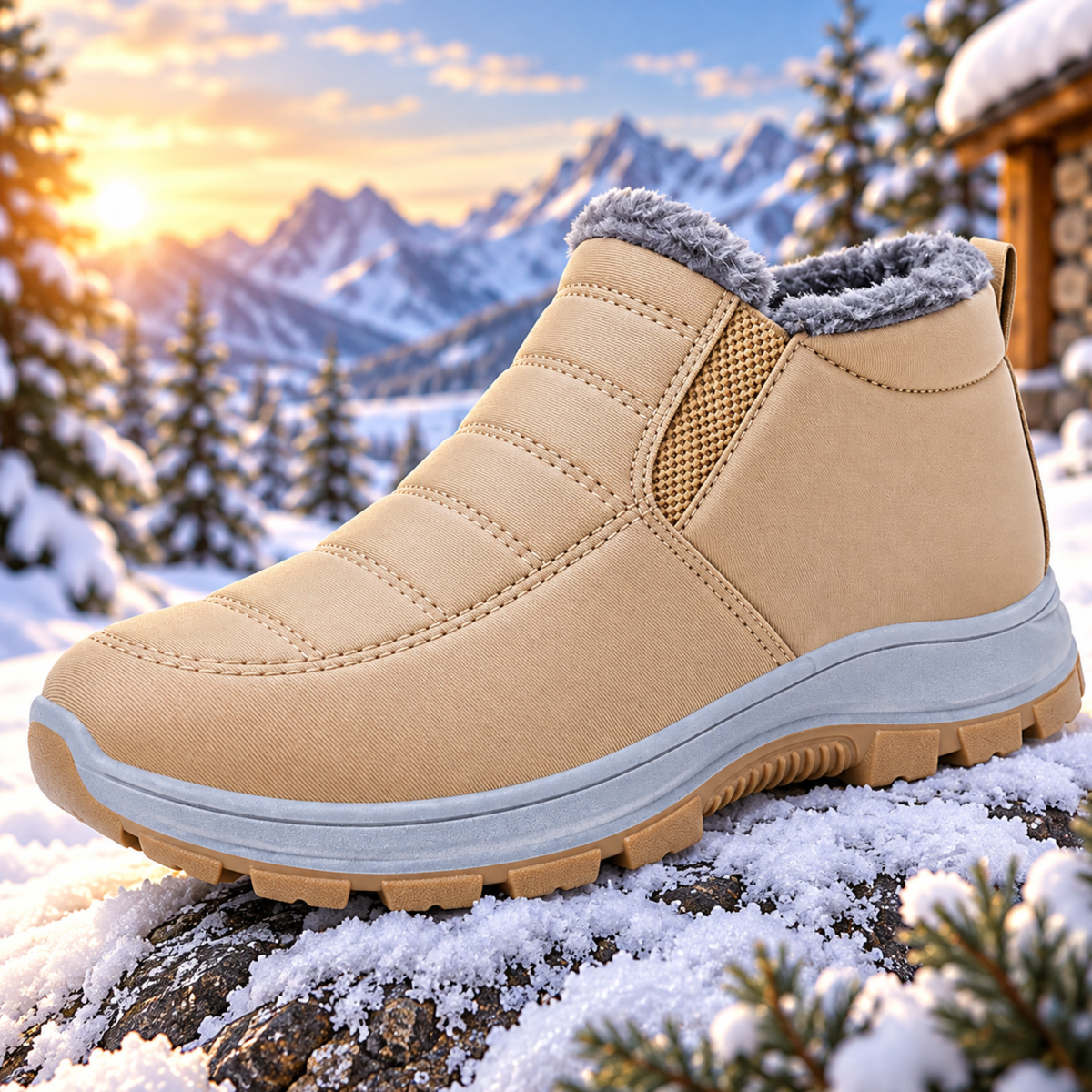 BuckleLined Boots™ | Varme føtter hele vinteren – uten tunge vinterstøvler