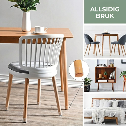 FloorGuard Caps™ | Silikonbeskyttere til stolben (16 stk)