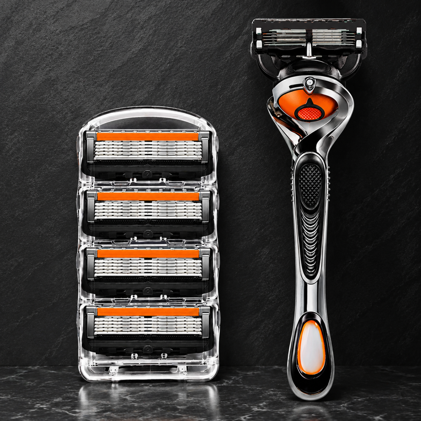 BladeCraft™ | 24 barberblader + gratis barberhøvel