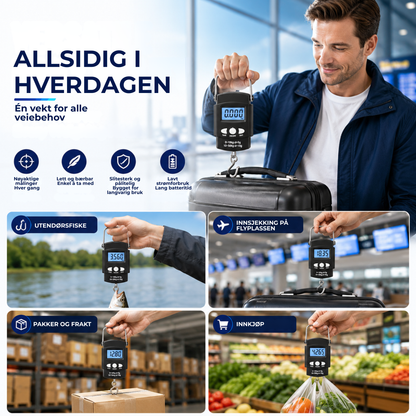 WeighGo™ | Bærbar elektronisk hengevekt