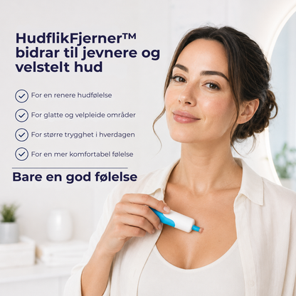 HudflikFjerner™ | Glatt hud på bare 4 dager