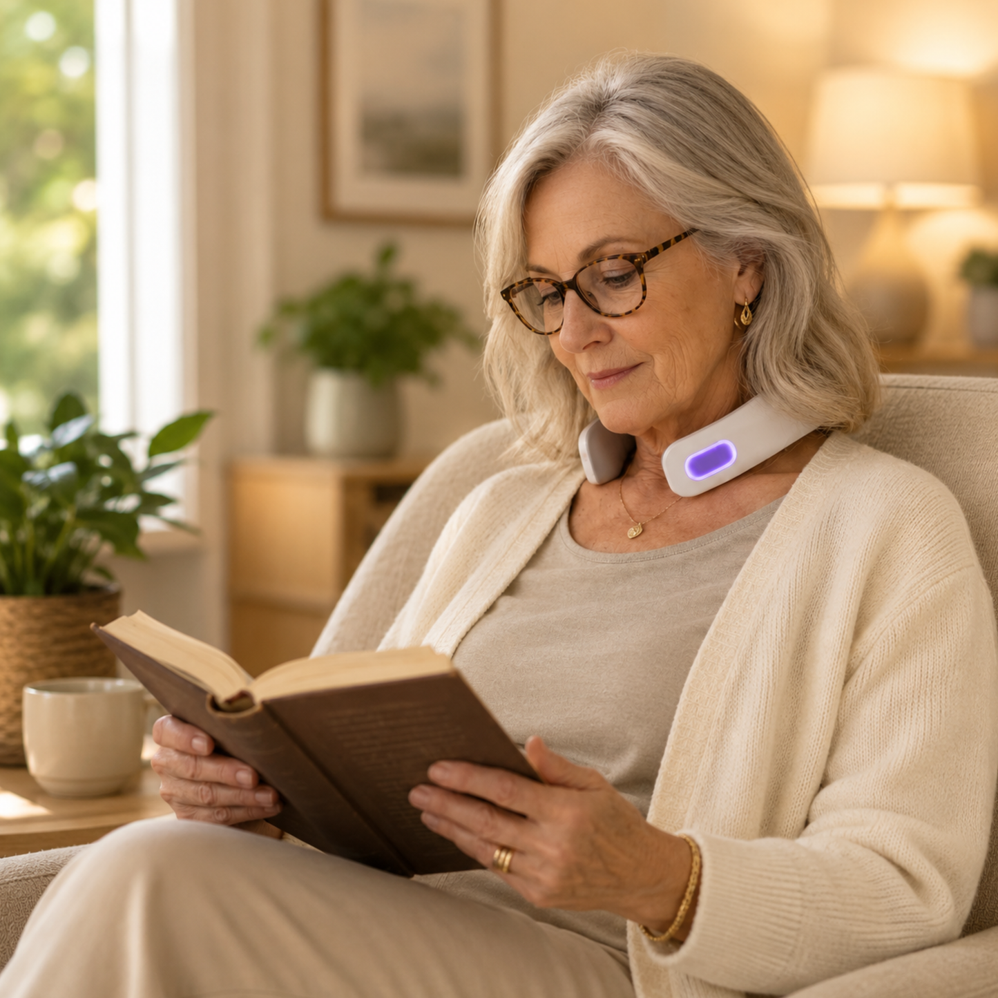 NeckPulse™ | Bli kvitt følelsen av stiv nakke, stramme skuldre og ubehag – på bare 15 minutter om dagen