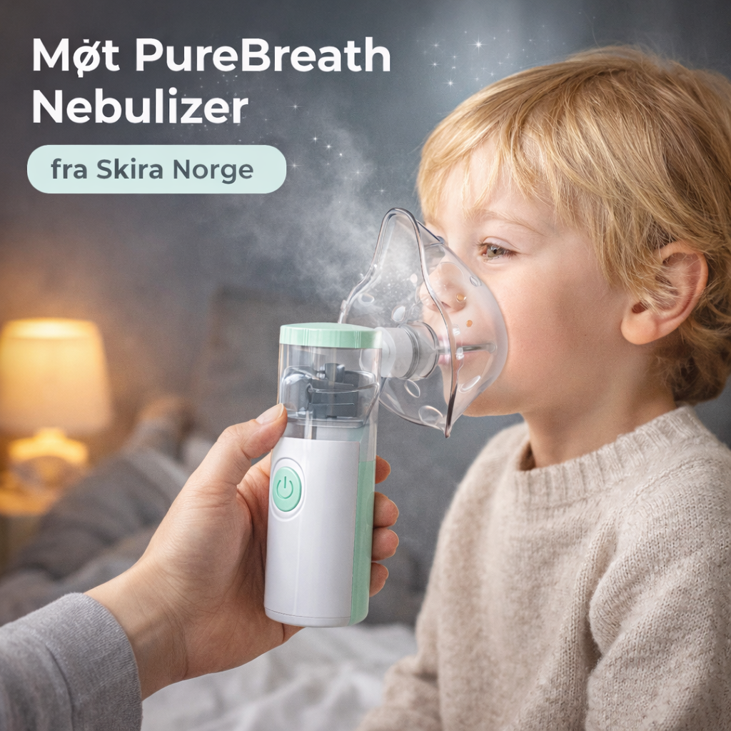 PureBreath Nebulizer | Når tett nese og hoste stopper hverdagen