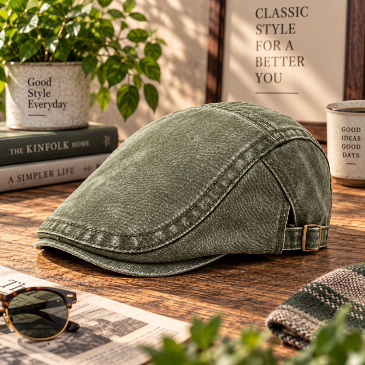 Heritage Flat Cap™ | Klassisk stil som aldri går av moten