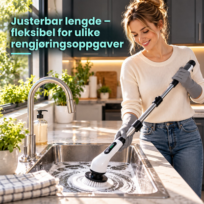 Svirro™ | Trådløs Roterende Rengjøringsbørste