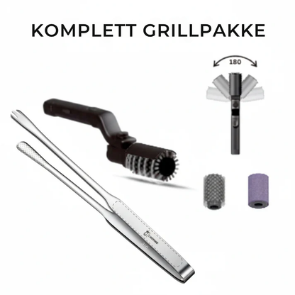GrillForce™ | Trådløs elektrisk grillrenser