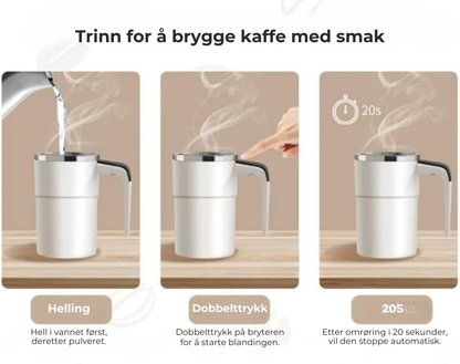 RørSmart™ | Selvrørende kopp med temperaturvisning (380 ml)