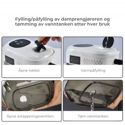 PowerSteam™ | Når smuss ikke vil gi seg 🌀