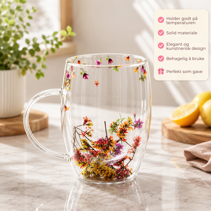 BloomGlass™ | Vakre glass som holder varmen – ikke hånden