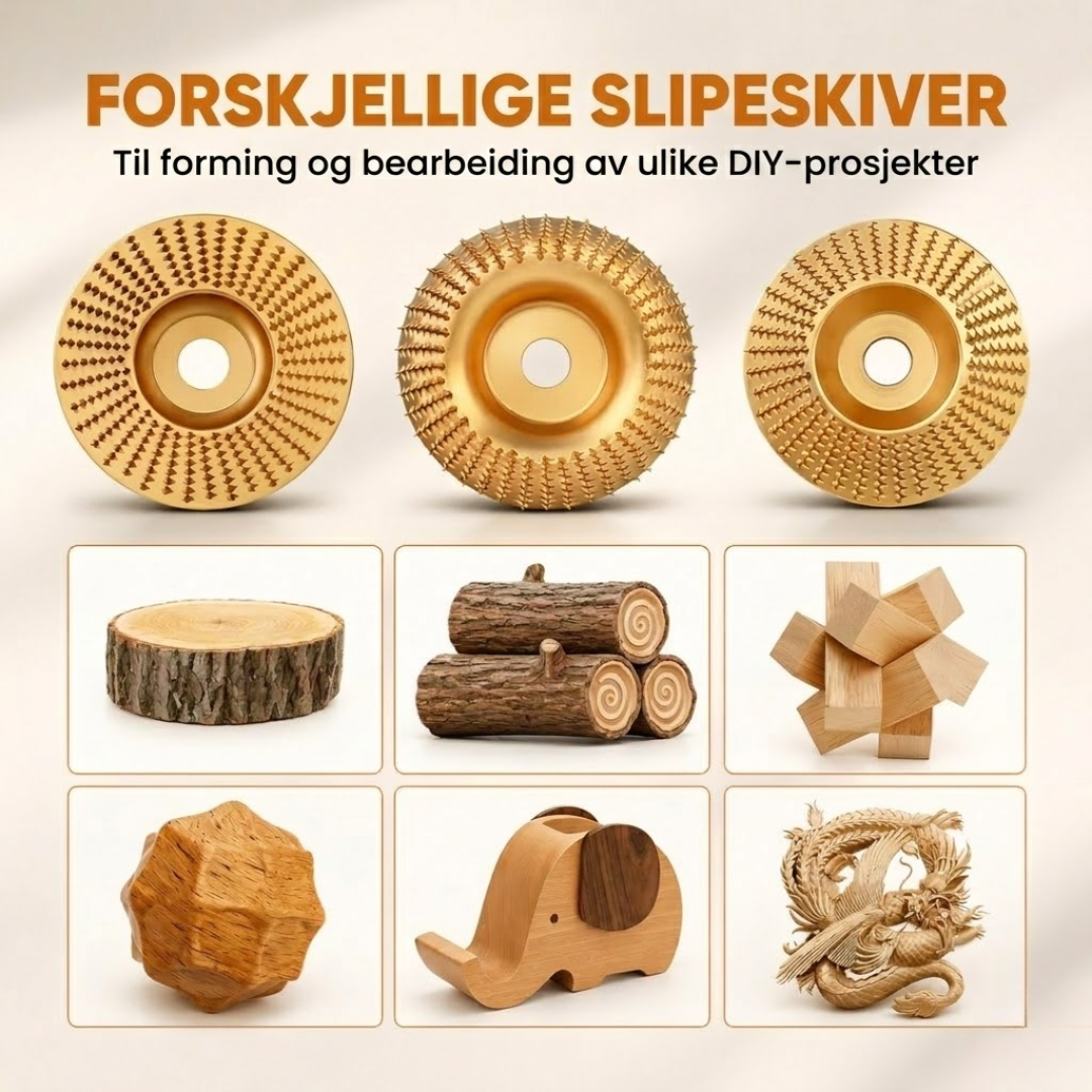 CarveDisc Pro™ | Treskjæringsskiver for vinkelsliper